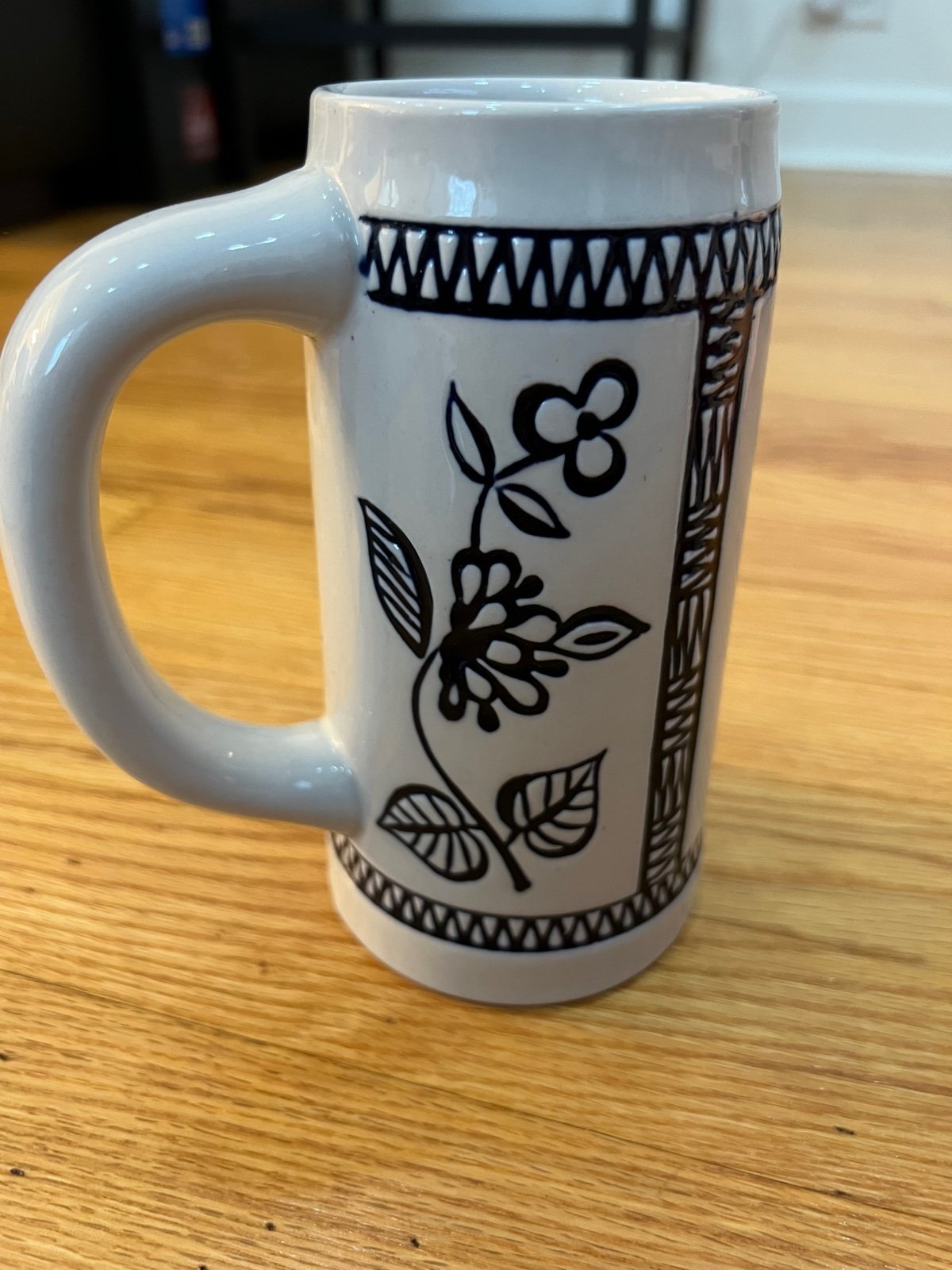 Vintage ceramic beer Mug