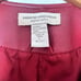 Vintage Valerie Stevens Red Leather Vest Size L