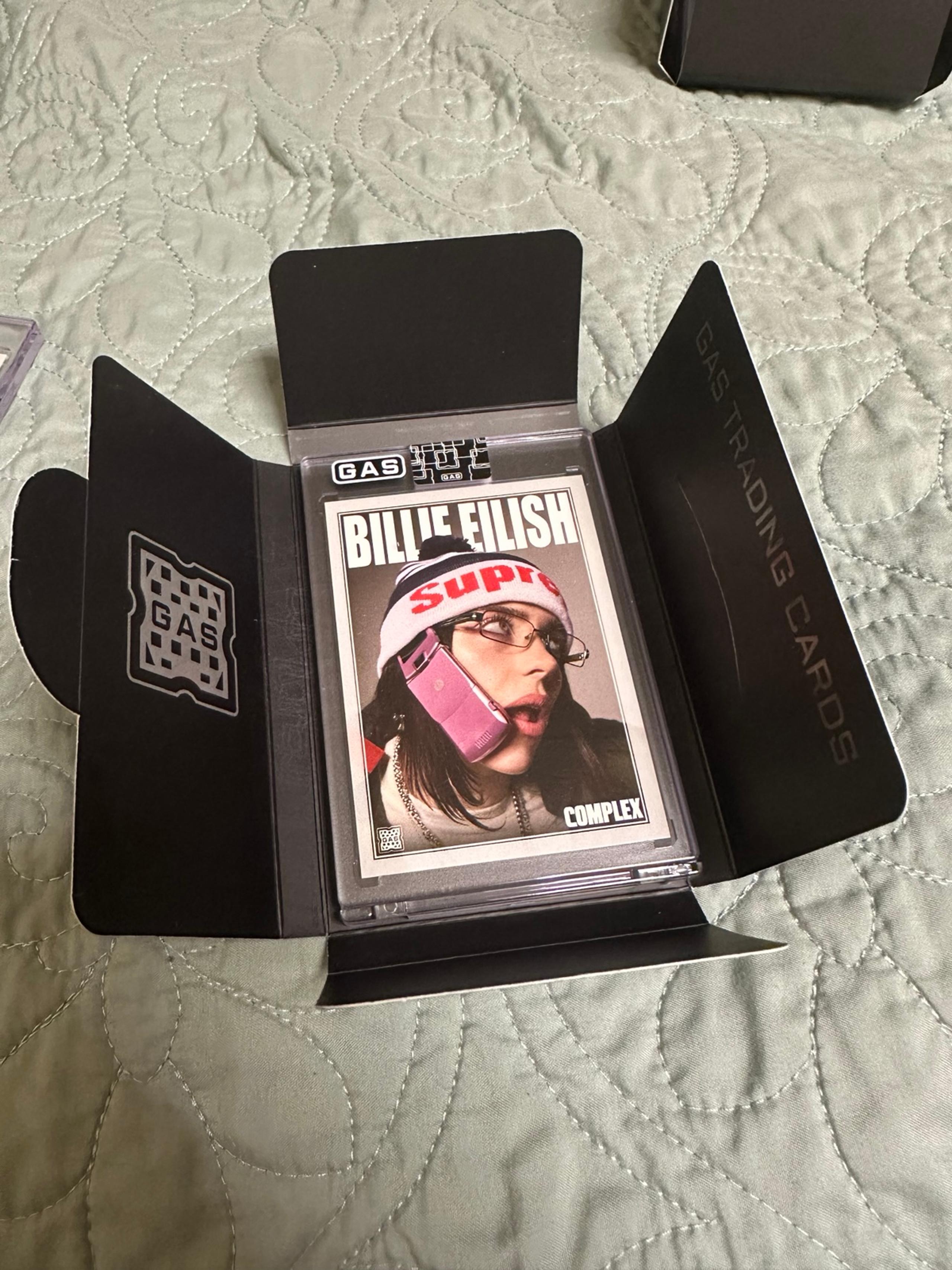 Billie Eilish Gas Trading Card