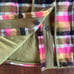 198 Free People Blanket Vest Plaid Oversized Large NWT