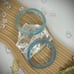 Aquamarine bangle women jewelry fashion bangle