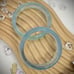 Aquamarine bangle women jewelry fashion bangle