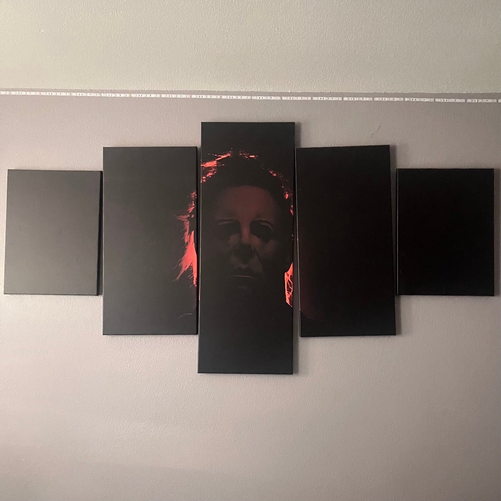 Michael Myers Halloween 5 Piece Canvas Wall Art Painting
