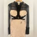 Miss Circle CutOut Colorblock Bandage Midi Dress Size S