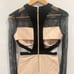 Miss Circle CutOut Colorblock Bandage Midi Dress Size S