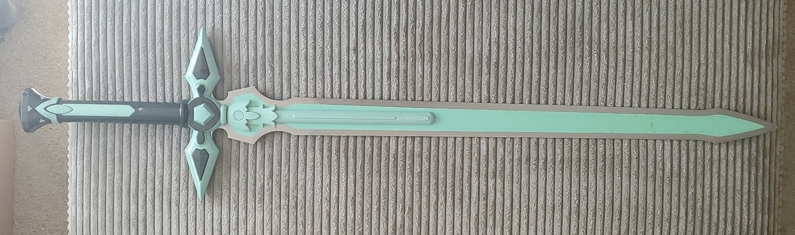 Metal Dark Repulser Sword from Sword Art Online