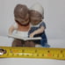 B&G Bing Grondahl Children Boy & Girl Reading A Book Denmark #1567