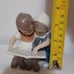 B&G Bing Grondahl Children Boy & Girl Reading A Book Denmark #1567