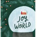 ⭐️ Joy To The World Boho Peasant Hipster Hippie Art Farm Christmas Dish Towel