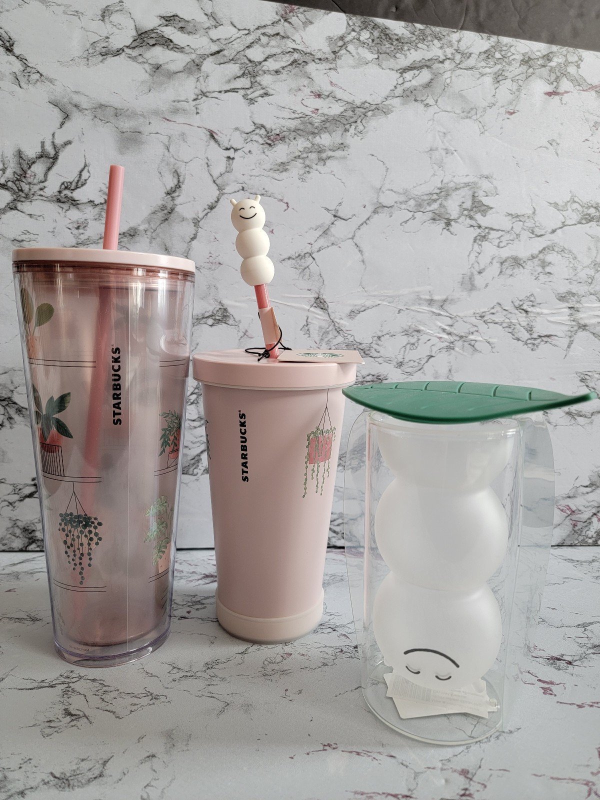 Starbucks Thailand Plant Parenting set of 3