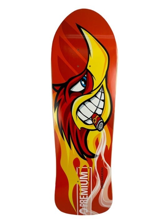 WOODY WOODPECKER RACING TAIKI PREMIUM Skateboards CHANNEL POOL Shape 9.125