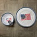 Nautica USA Flag 4th of July Patriotic Melamine Bowls and Plates Set