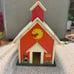 VINTAGE FISHER PRICE LITTLE PEOPLE SCHOOL HOUSE