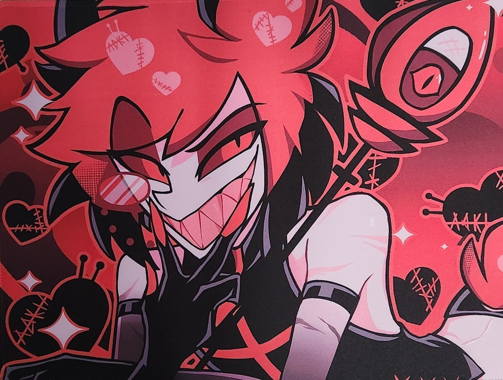 Playmat](USED) Hazbin Hotel Playmat Alastor -ハズビン