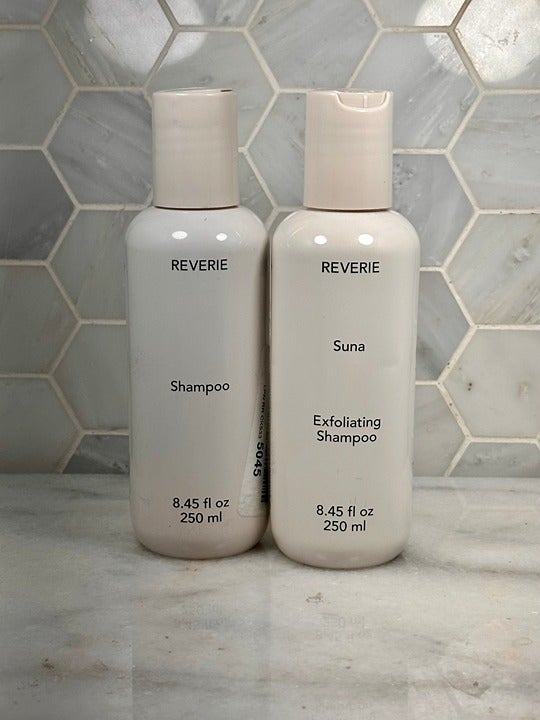 Reverie Suna Exfoliating Shampoo & Regular Shampoo