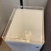 Clear Serving Tray 12x16 Inches -Spill Proof- Acrylic Decorative Tray w/ Handle