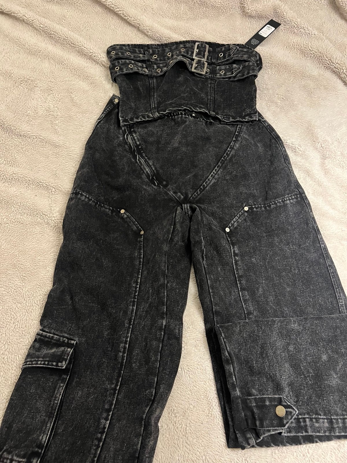 Denim matching set