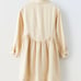 New Zara SHIRTDRESS WITH RUCHING