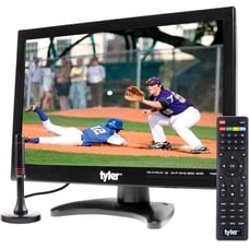 Rechargeable Emergency/Entertainment Tyler 14 Portable TV LCD 1080 (Acc)