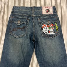 Ed Hardy Rare Vintage Y2K Jeans (34x33)