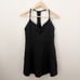 SPIRITUAL GANGSTER x ANTHROPOLOGIE | Black Jet Active Mini Dress | Medium