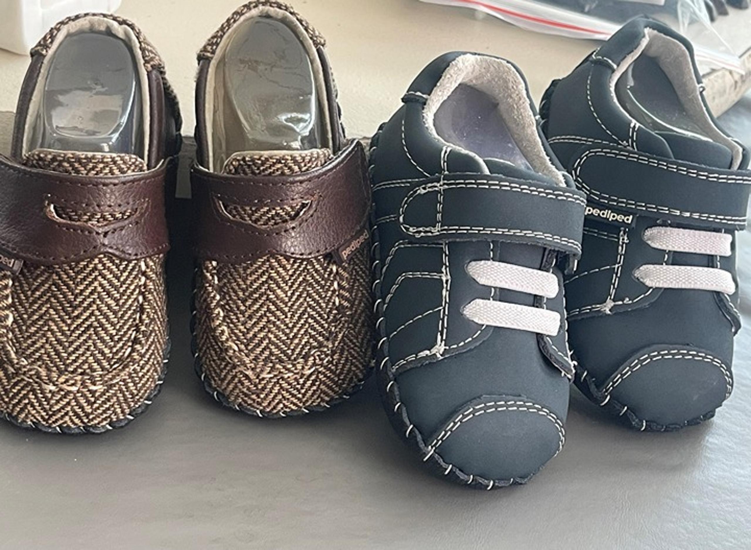 pediped baby boy Originals shoes bundle