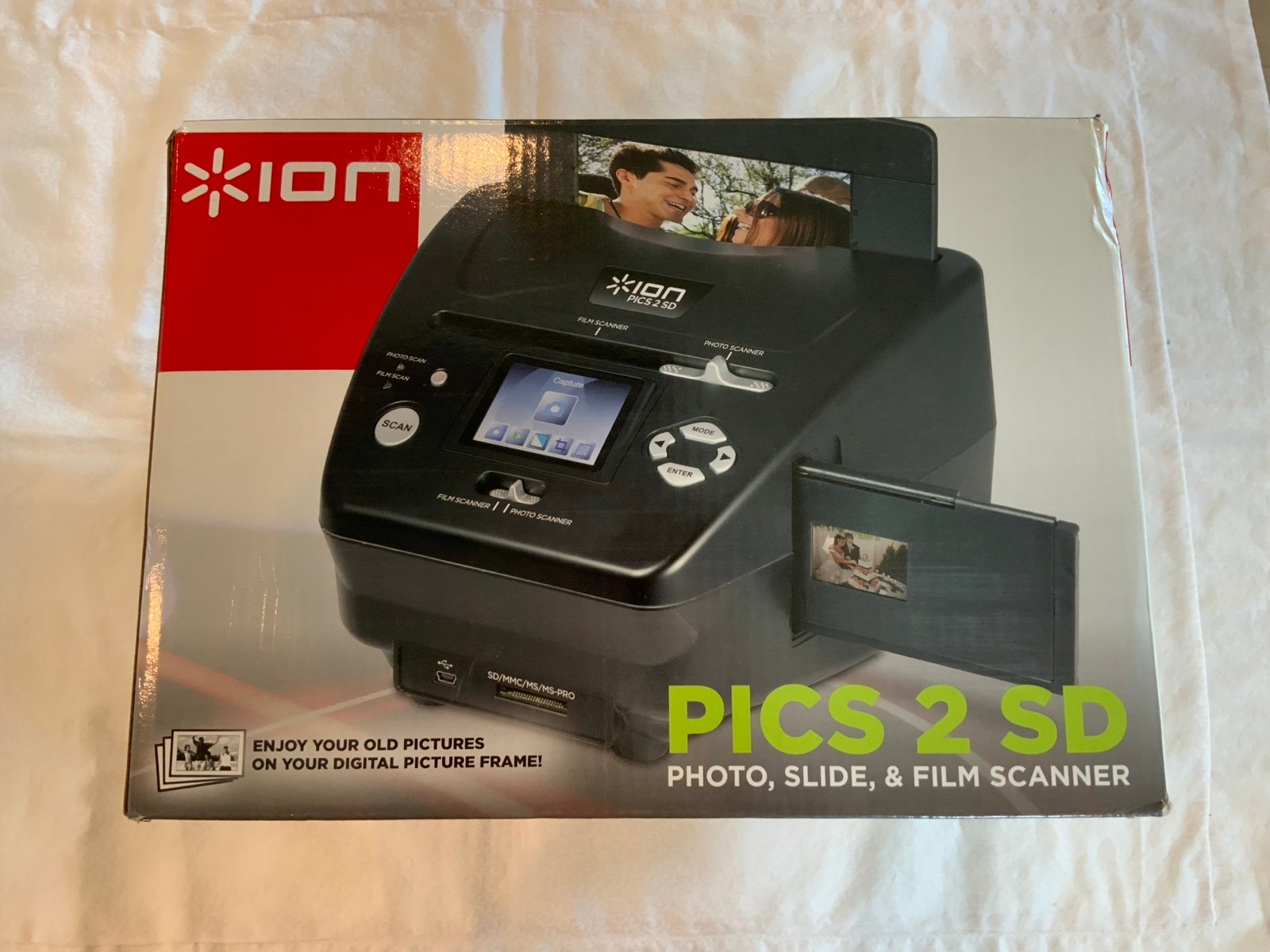 ION Pics 2 SD - Photo, Slide & Film Scanner