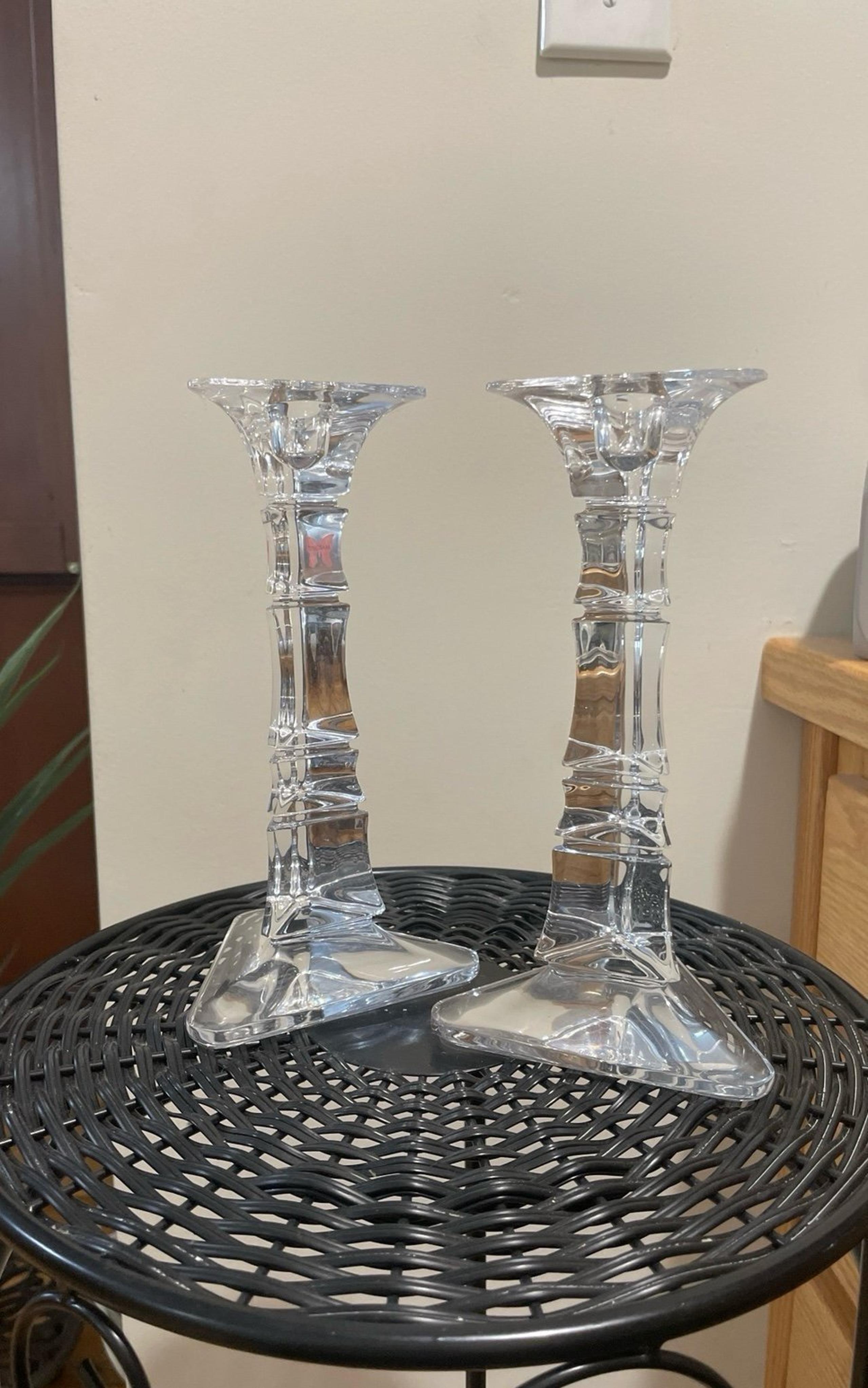 Marquis Waterford Crystal candlesticks