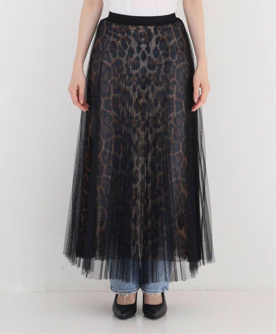 LOYD FORD/ロイド フォード】 LEOPARD TULE SKIRT（ロング