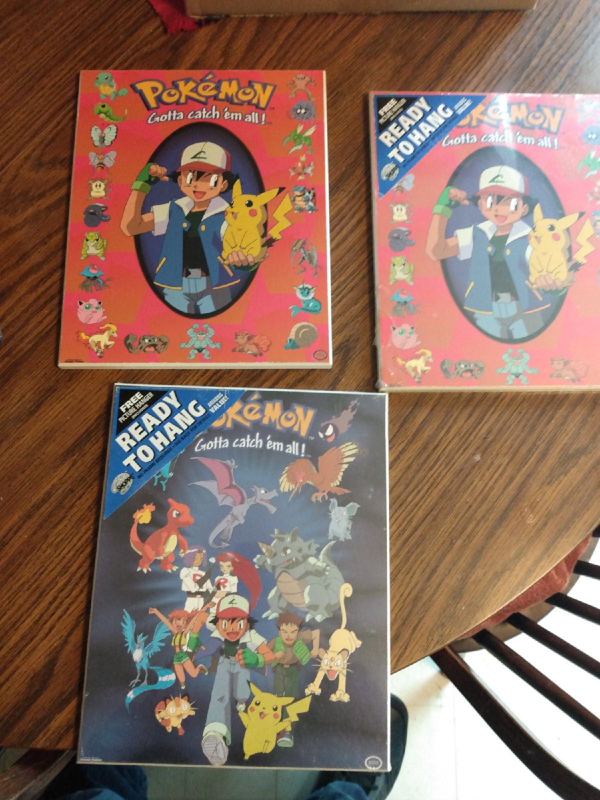 Pokemon Wood posters