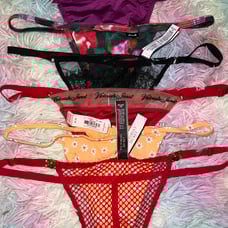 NWT Victoria’s Secret Sexy V-String Panty Bundle- Medium