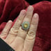 Ring moissanite