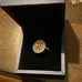 Ring moissanite