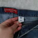 Levis Vintage Blue 529 Low Rise Straight Medium Wash Jeans size 34x32 made in US