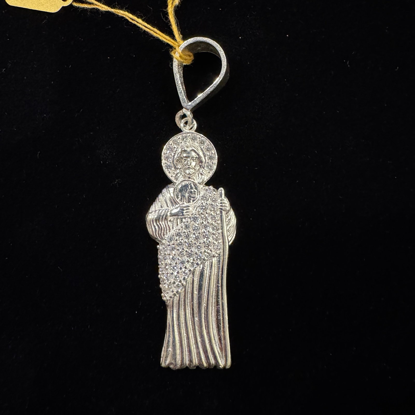 2.5” San Judas Pendant Sterling Silver