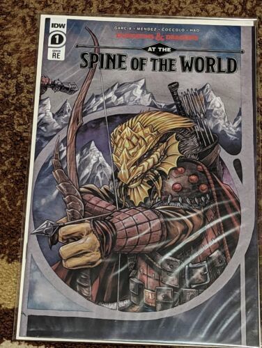 Dungeons and Dragons At The Spine Of The World #1 IDW Super Rare Rooth RE Cover