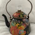 Mackenzie-Childs Floral Market Teapot FOR PARTS AS IS