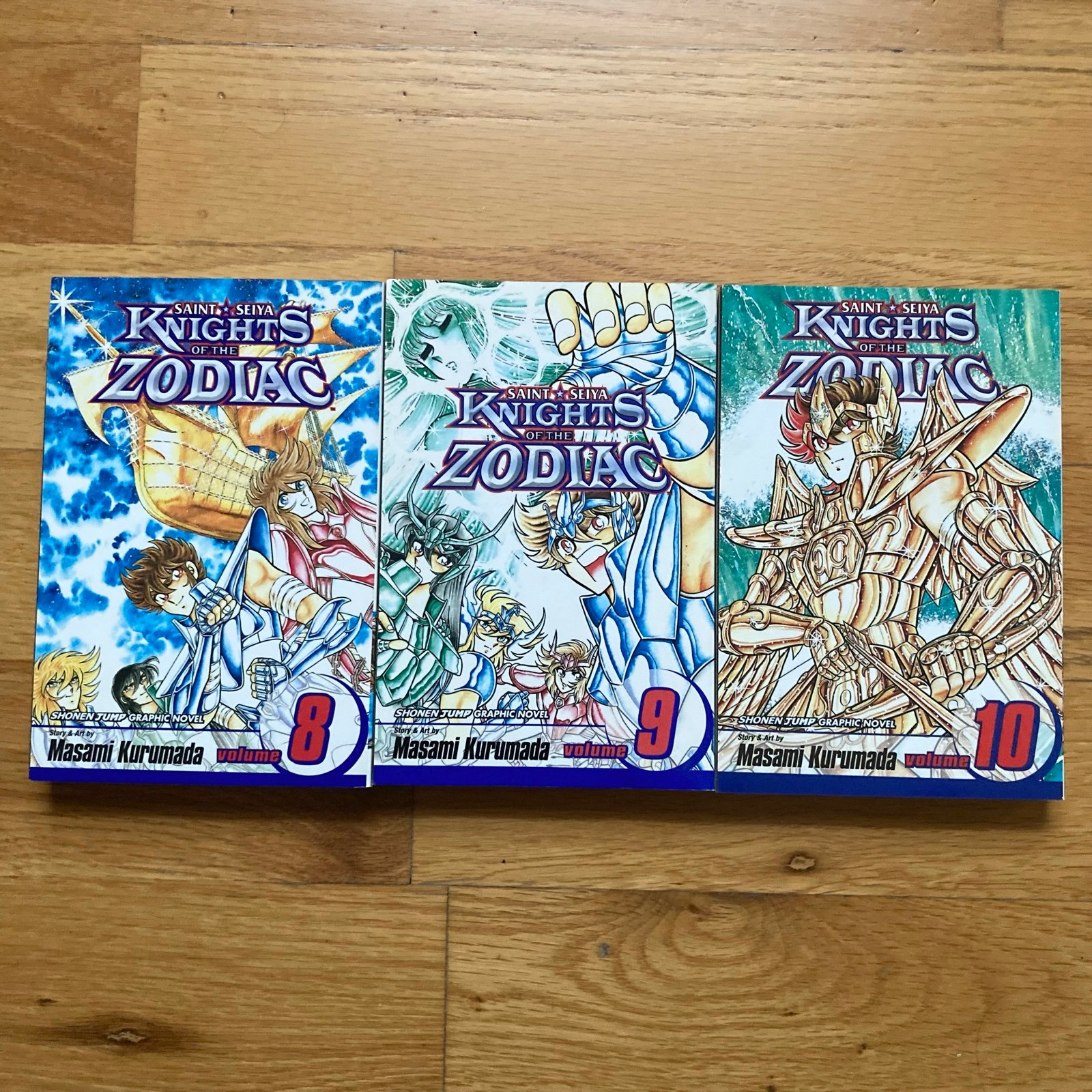 RESERVED - Saint Seiya Knights of the Zodiac Vol 8-10
