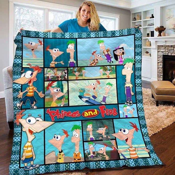 Phineas Ferb, Inuyasha, Squidbillies blanket