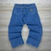 Vintage Bulwark FR Jeans Baggy Wide Leg Fit Medium Wash Denim 90s
