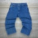 Vintage Bulwark FR Jeans Baggy Wide Leg Fit Medium Wash Denim 90s