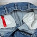 Vintage Bulwark FR Jeans Baggy Wide Leg Fit Medium Wash Denim 90s
