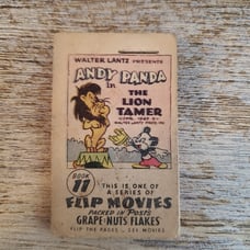 VINTAGE Andy Panda Flip Book
