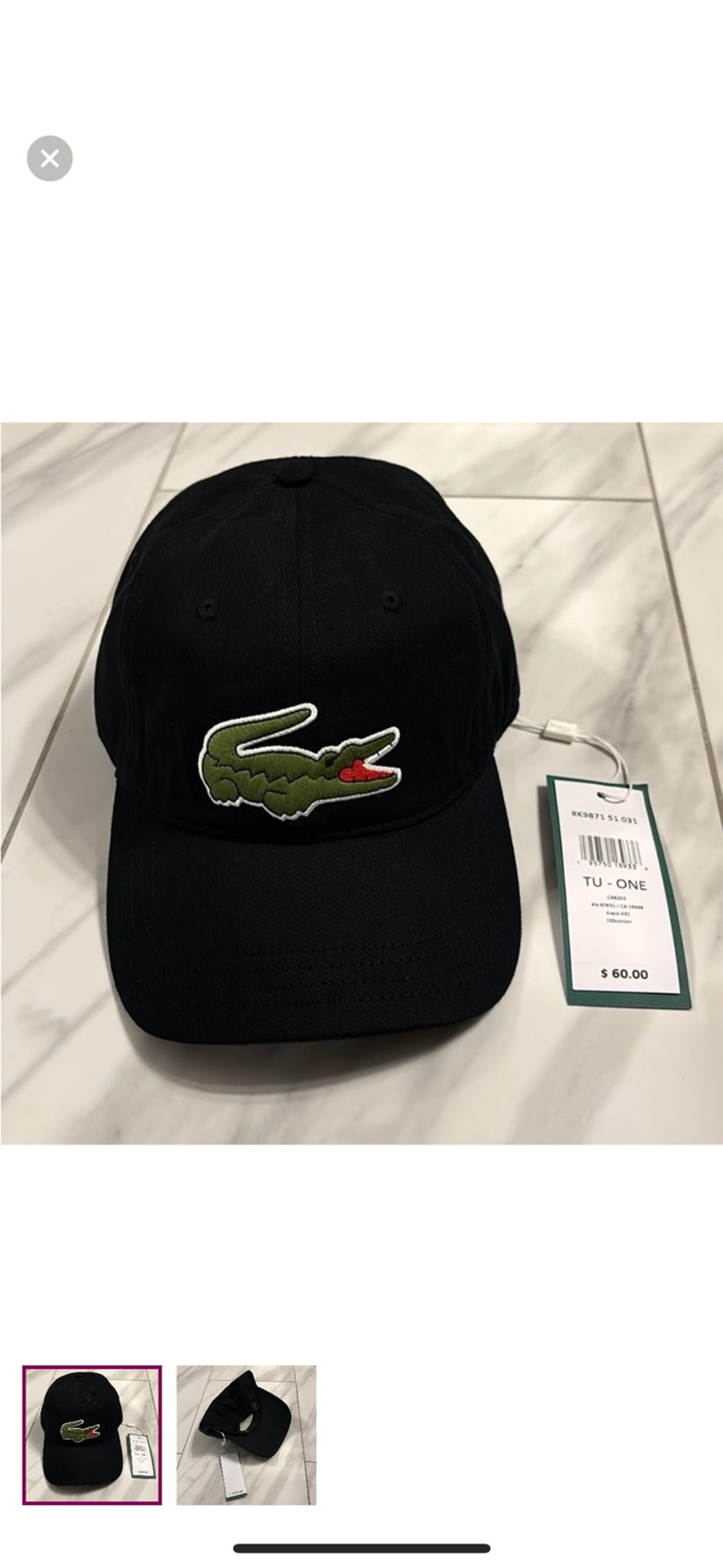 Men’s Big Croc Adjustable Hat - Lacoste
