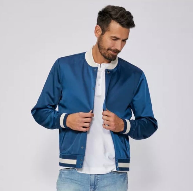 Paige Robinson Jacket Phantom Moon Satin Bomber Jacket XL NWT Sold Out 349
