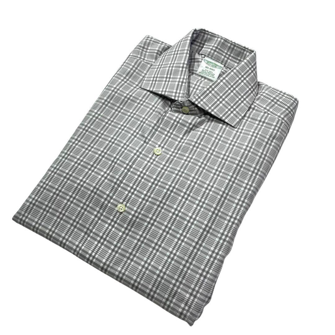 Brooks Brothers Madras Check Cotton Shirt, Size 14 1/2