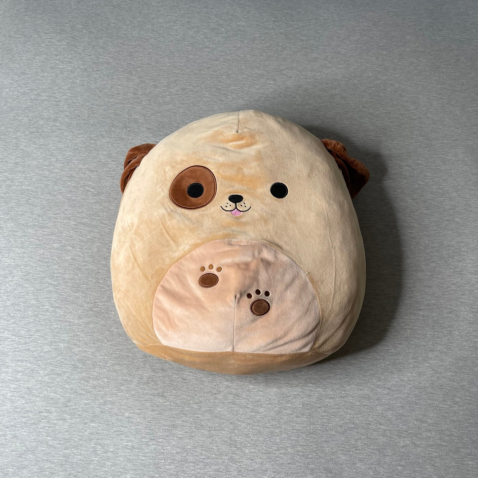 Squishmallow Doug the dog plush light brown 20”