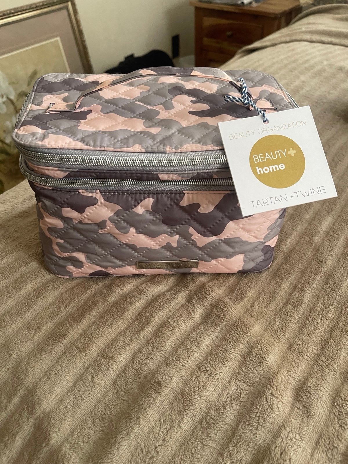 New Tartan + Twine Cosmetic Bag