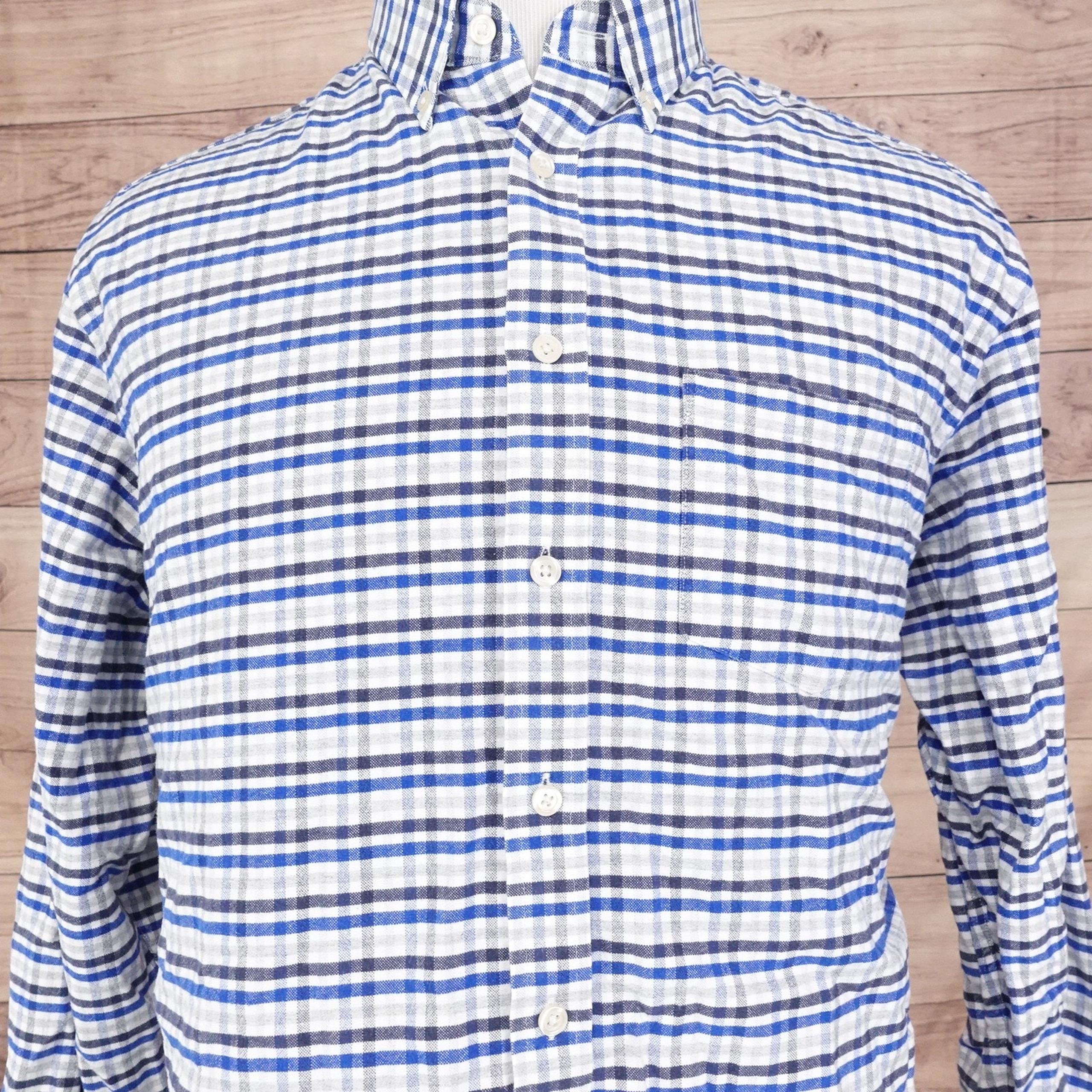 CHARLES TYRWHITT WEEKEND CLASSIC FIT FLANNEL BUTTON DOWN SHIRT MENS SIZE XL