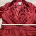 NWOT Newport News Women’s Size 14 Red Satin Suit Workwear Business Formal Set